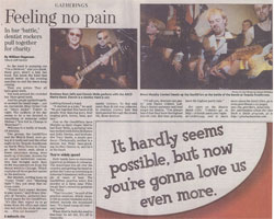 Dr. Lodding and his AACD Band